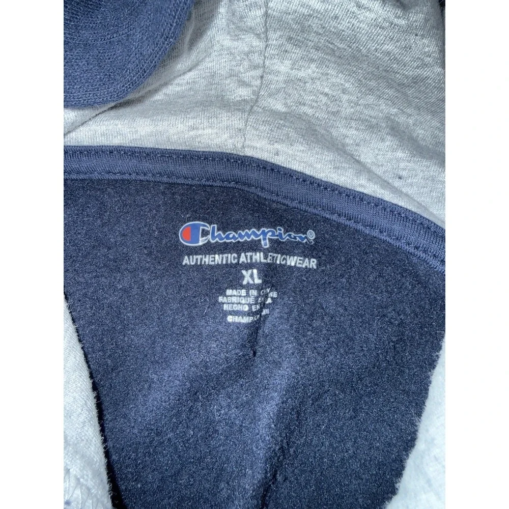 Champion Boys Sz XL Outfit Navy Hoodie Sweatshirt EUC‎ Gray Sweatpants New